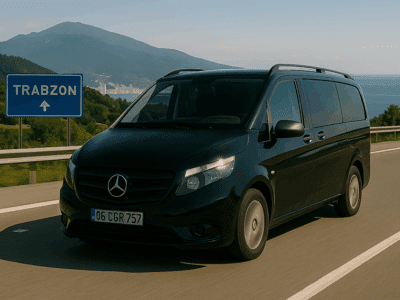 التوصيل من مطار طرابزون الى وسط المدينة