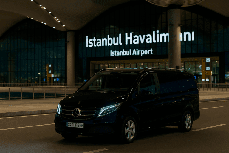 التوصيل من مطار اسطنبول الجديد