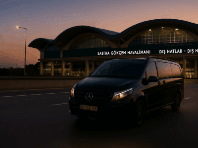 التوصيل من مطار صبيحة