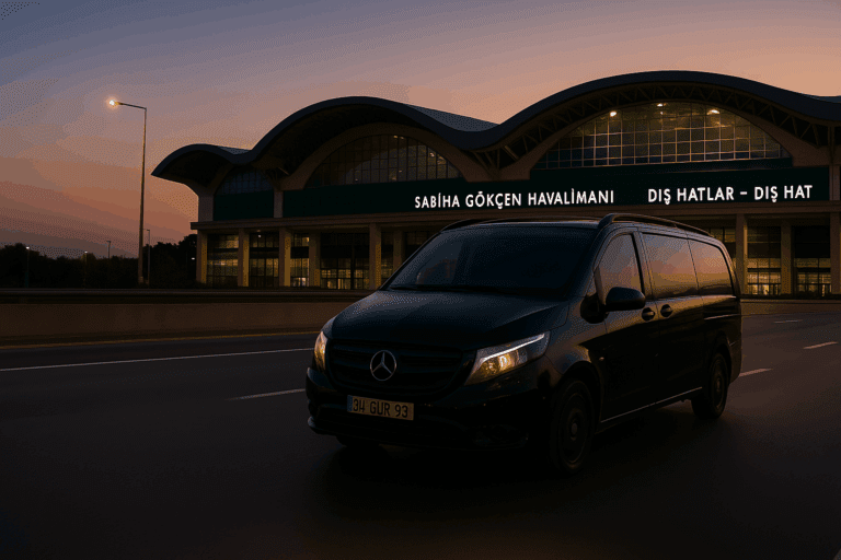 التوصيل من مطار صبيحة