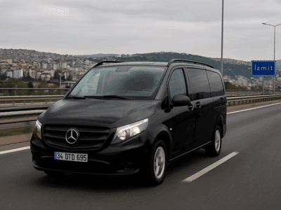 التوصيل من مطار صبيحة الى أزميت