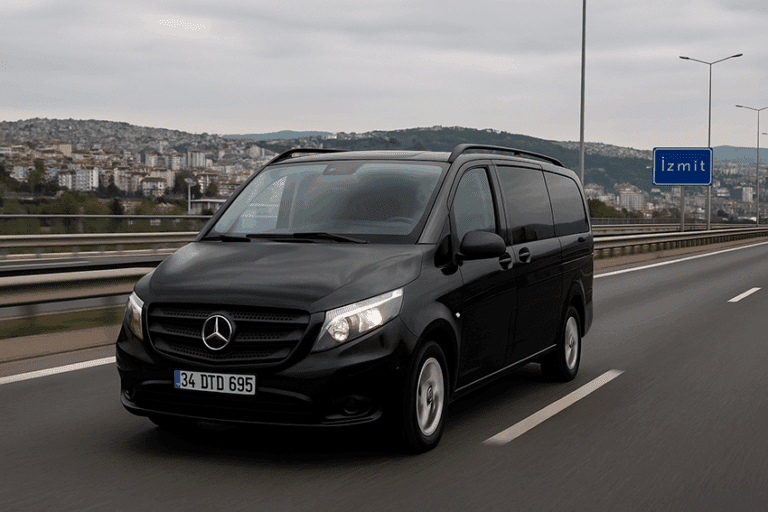 التوصيل من مطار صبيحة الى أزميت