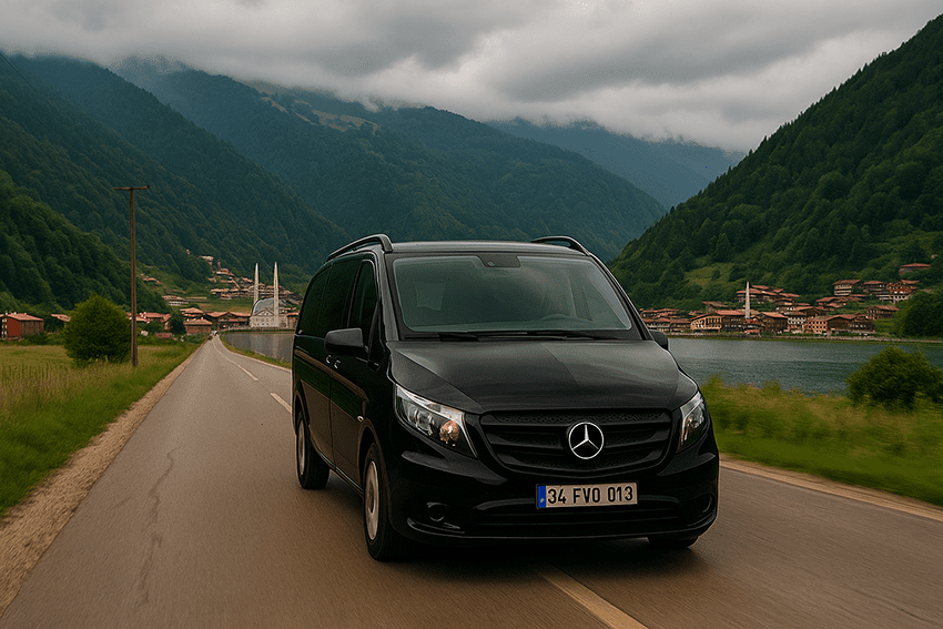 التوصيل من مطار طرابزون الى اوزونجول