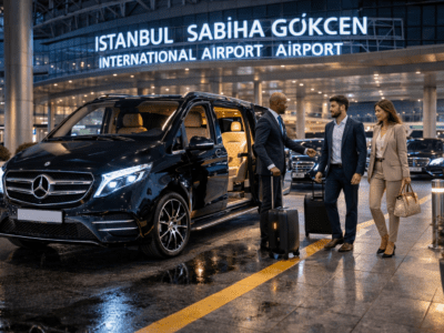 الاستقبال من مطار صبيحة