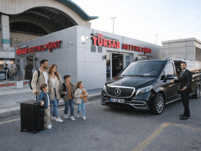 الاستقبال من مطار صبيحة