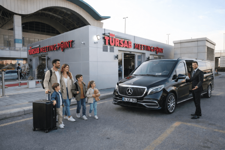 الاستقبال من مطار صبيحة