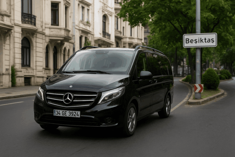 التوصيل من مطار إسطنبول إلى بشكتاش