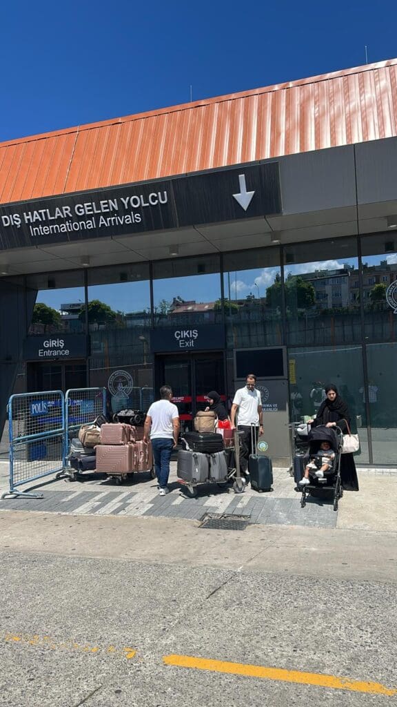 الاستقبال من مطار طرابزون