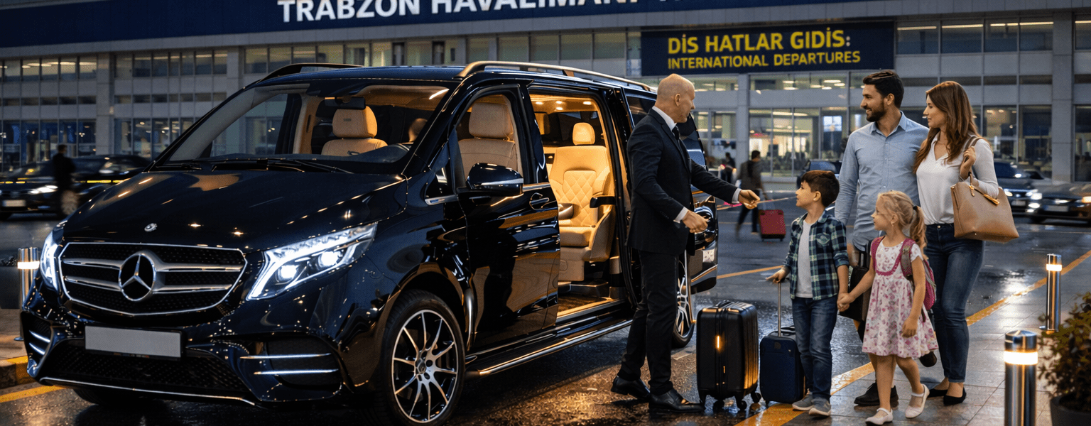 الاستقبال من مطار طرابزون