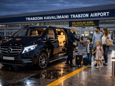 الاستقبال من مطار طرابزون