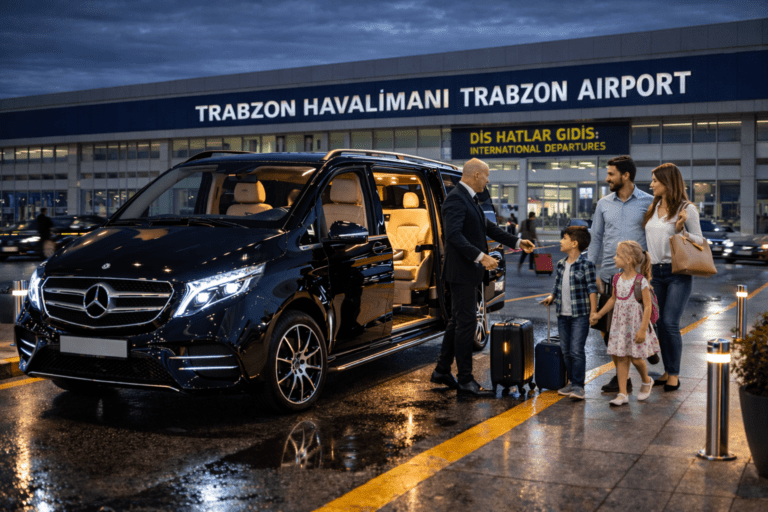 الاستقبال من مطار طرابزون