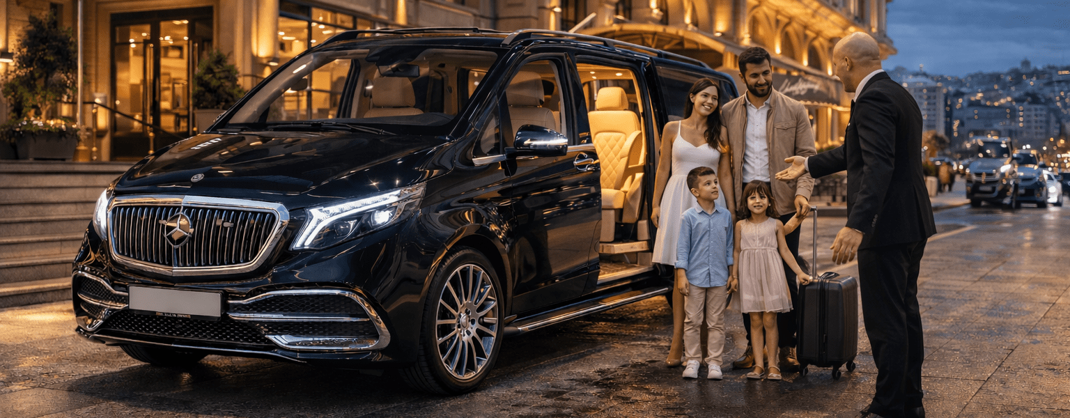 من تقسيم إلى مطار إسطنبول