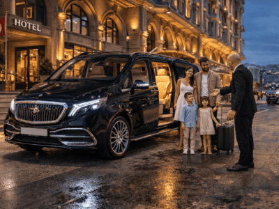 من تقسيم إلى مطار إسطنبول