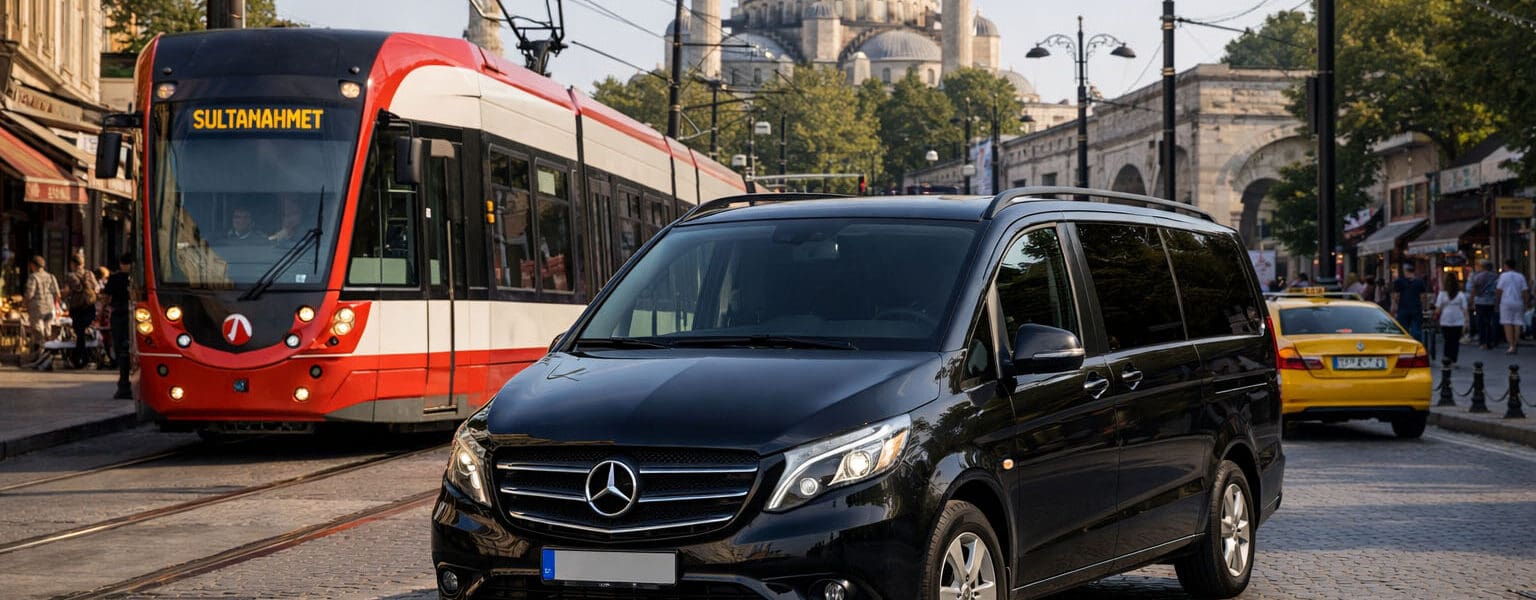 التوصيل من مطار إسطنبول إلى السلطان احمد