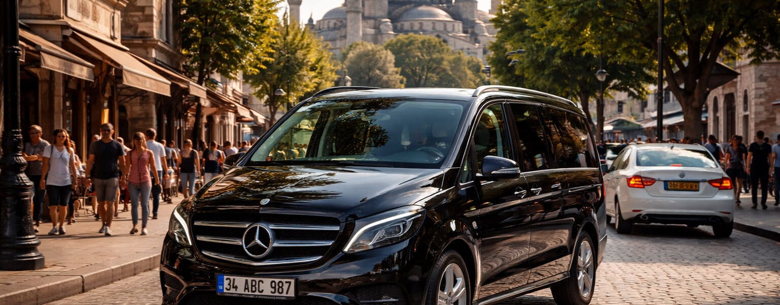 التوصيل من مطار صبيحة إلى سلطان احمد