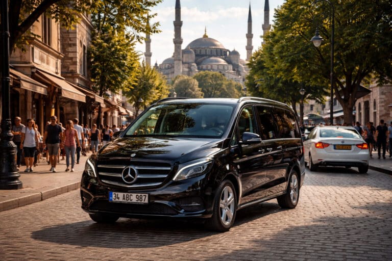 التوصيل من مطار صبيحة إلى سلطان احمد